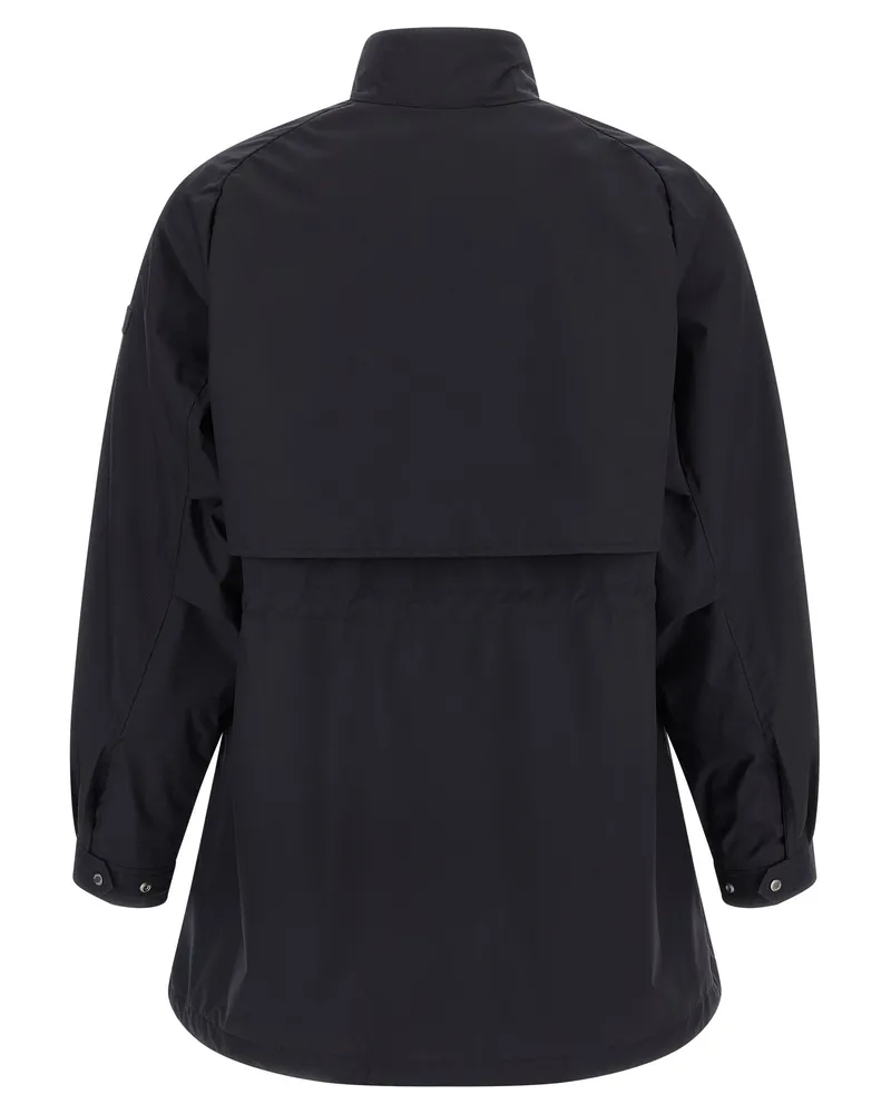 TATRAS Women's Blue Nylon Shell Jacket Clothing Black