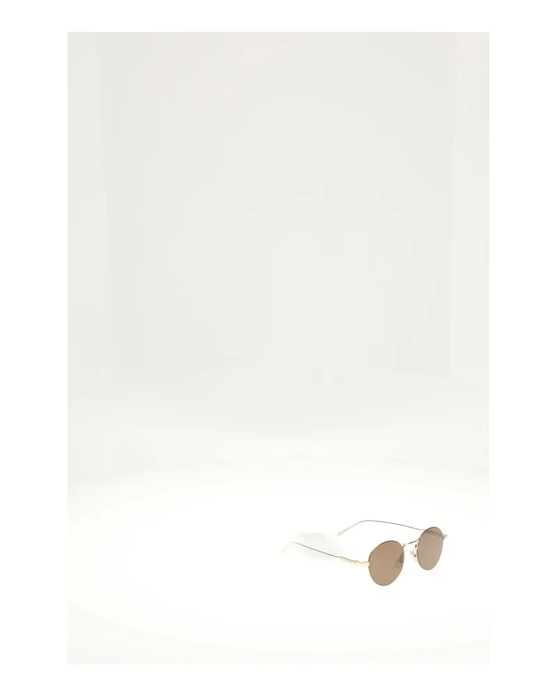 Celine Women's Sunglasses Metal Frame 28 Light Gold Gold-Brown Gold/brown Gold