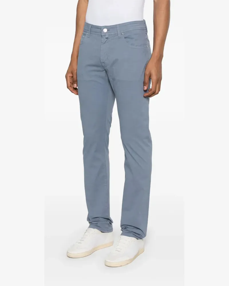 Jacob Cohën Women's Bard Fast Trousers Ss25 M Blue