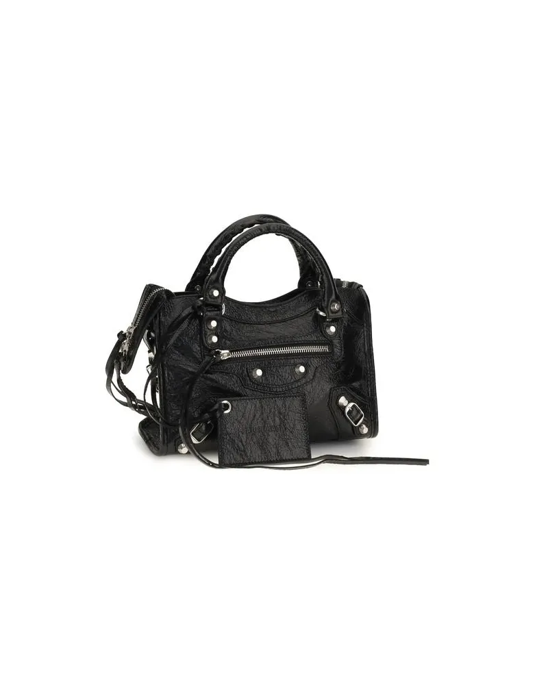 Balenciaga Le City Shoulder Bag — Black Black