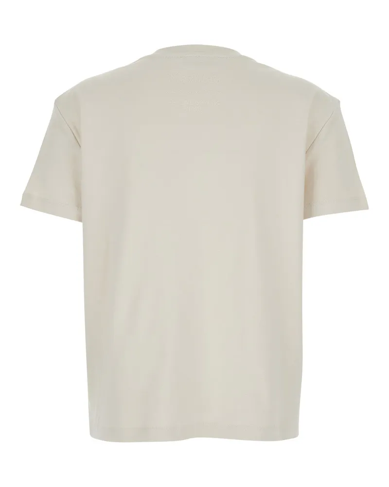 Max Mara Women's Crew Neck T-Shirt White Cotton T-Shirts & Jerseys White