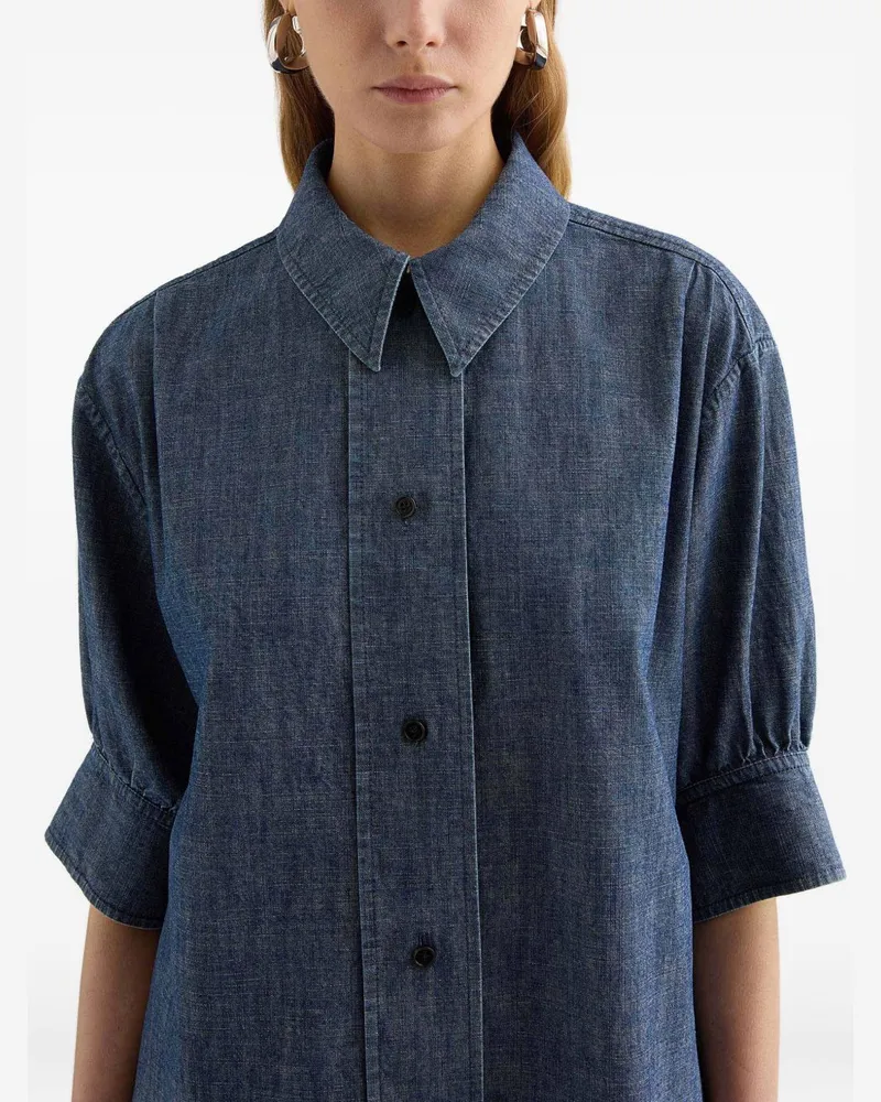 Jil Sander Denim Shirt — Blue Blue