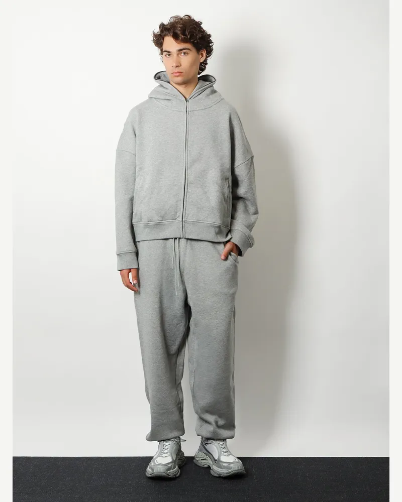 Entire Studios Unisex Cotton Jogging Trousers Grey Gray