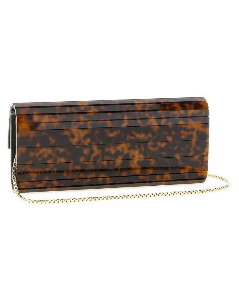 Jimmy Choo Sweetie Clutch — Tortoiseshell Tortoiseshell