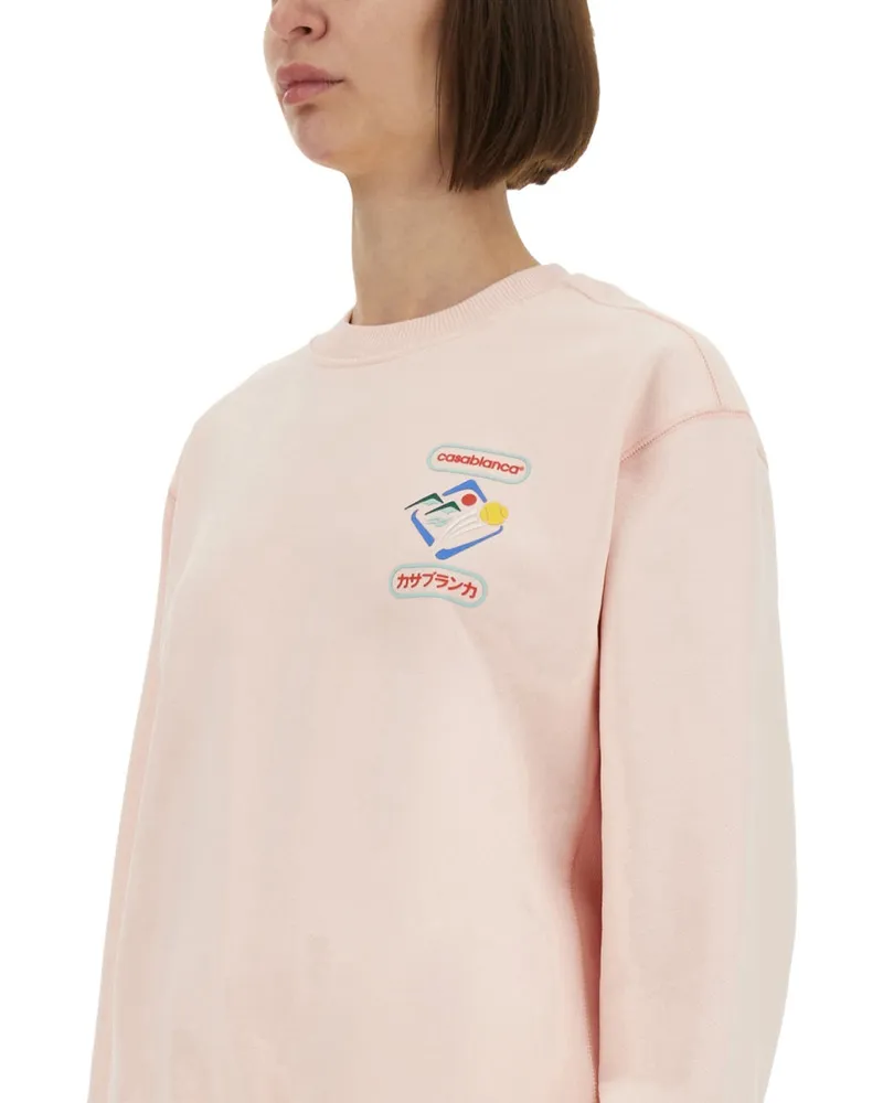 Casablanca Paris Montagne Sportif Sweatshirt — Pink Pink