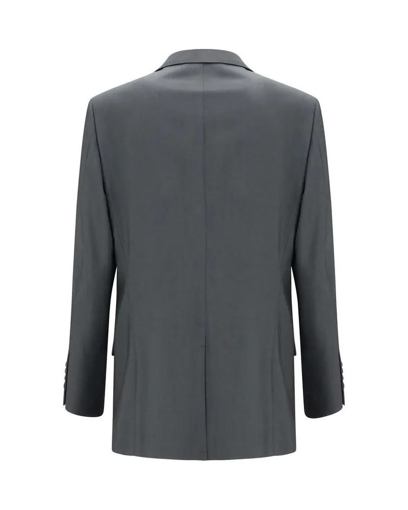Valentino Garavani Men's Gray Wool Oves Aries Jacket Clothing Gray