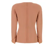 Virgin Wool Blazer — Pink