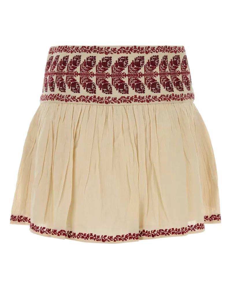 Étoile Isabel Marant Mini Skirt — Beige Beige
