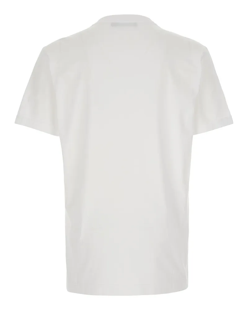 Dolce & Gabbana Men's T-Shirt Crew Neck White Cotton T-Shirts And Polos White