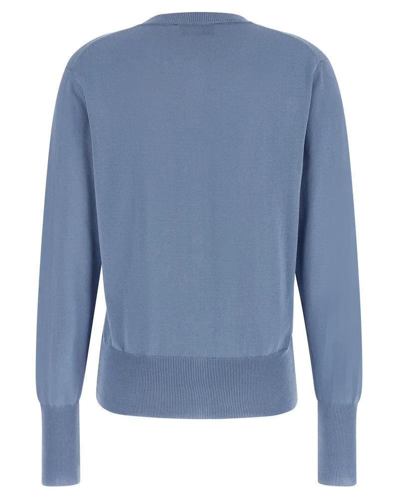 Vivienne Westwood Women's Blue Cotton Cardigan Clothing Blue