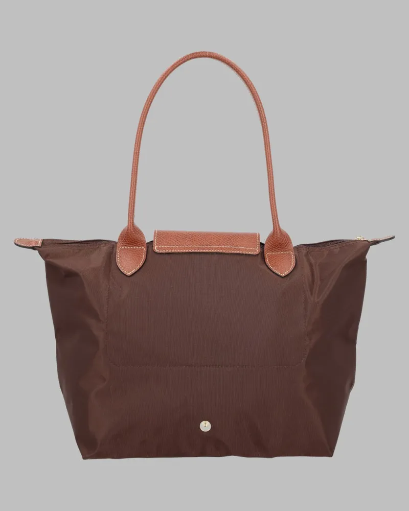 Longchamp Women's Shoulder Bag Le Pliage Original Brown Polyamide Brown