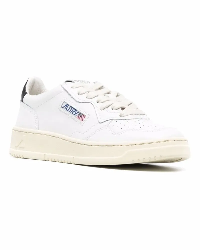 AUTRY Women's Low Sneakers Medalist White Leather Cow Trainers White