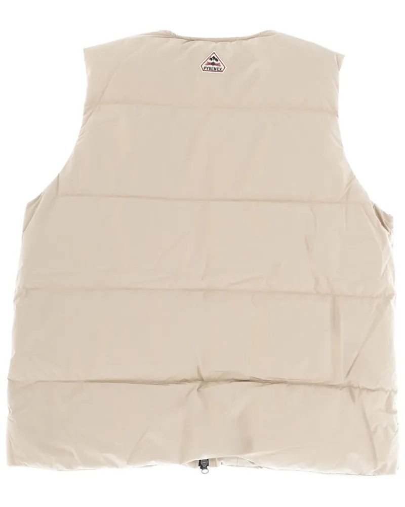 Pyrenex Recycled Polyester Vest — Beige Beige