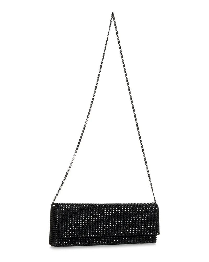 Amina Muaddi Women's Clutch Amini Paloma Black Bags Black