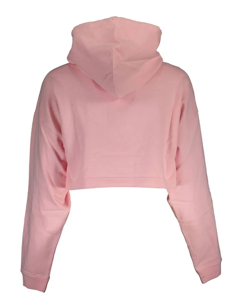 Tommy Hilfiger Logo-Embroidered Cotton Hoodie — Pink Pink