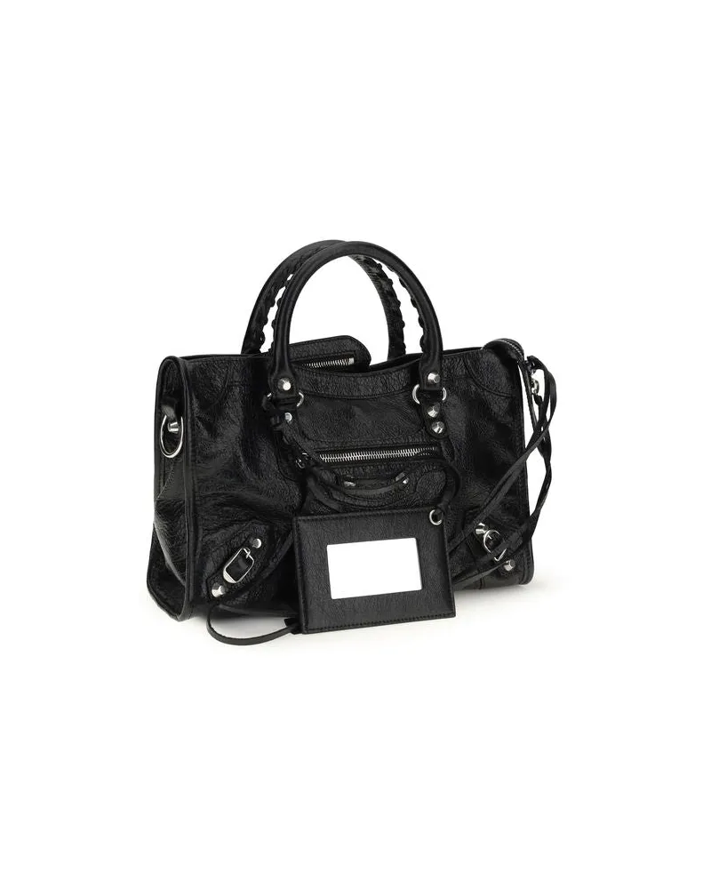 Balenciaga Top Handle Bag — Black Black