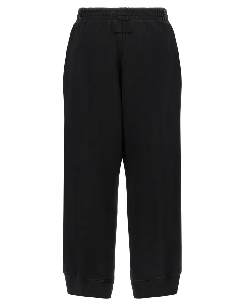 Maison Margiela Women's Black Cotton Joggers (workout Pants Black