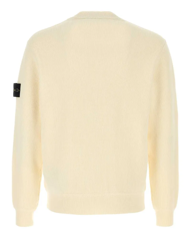 Stone Island L1s155100154s00d8 V0093 Ivory Capo: Cotone Maglieria Sweater Ivory