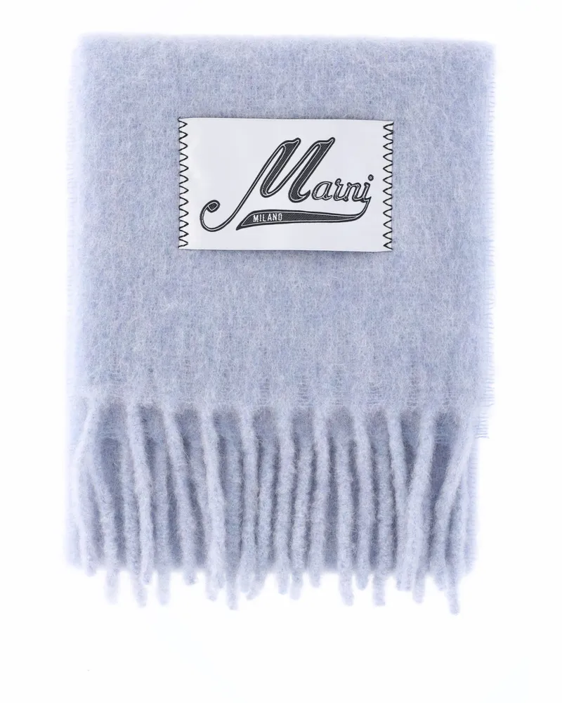 Marni Women's Scarfs Light Blue Alpaca Blue