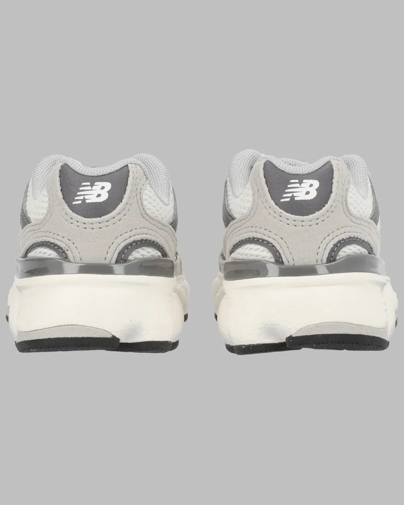 New Balance Synthetic-Textile Sneakers — Gray Gray