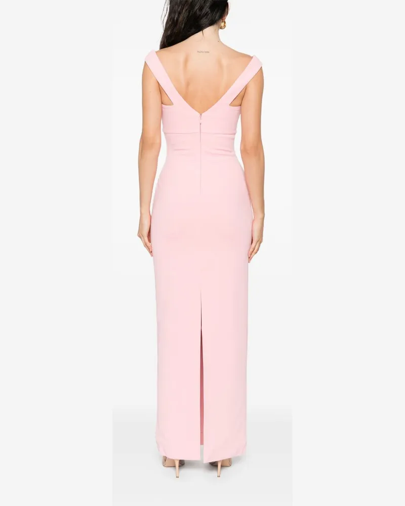 Solace London Dress — Pink Pink