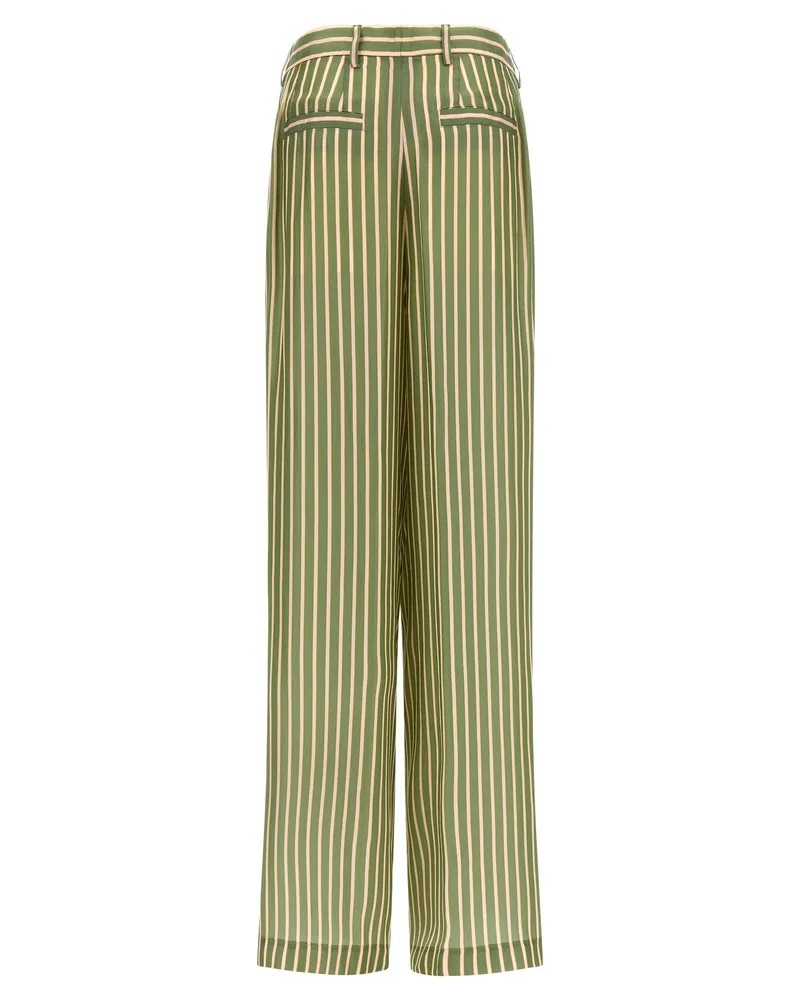 Dries van Noten Penn Trousers — Green Green