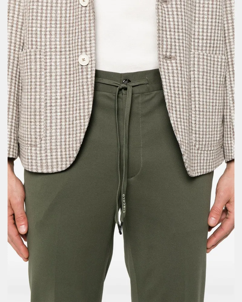 CIRCOLO 1901 Cotton Trousers — khaki Khaki