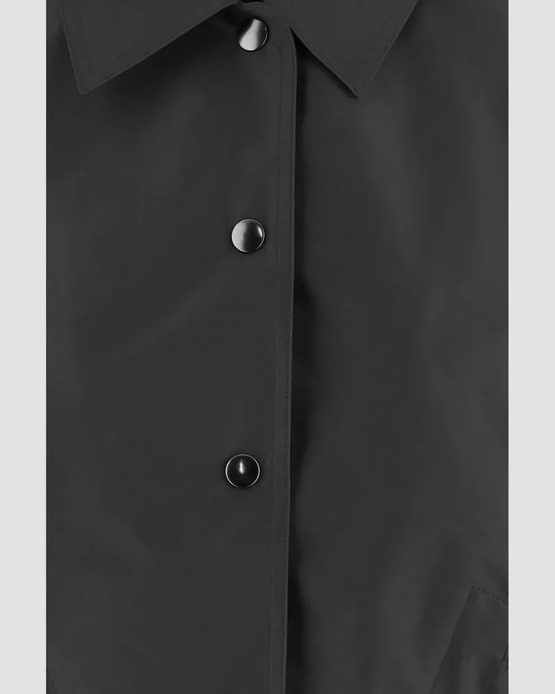 Jil Sander Women's Jacket Lightweight Nylon Black Polyester Black
