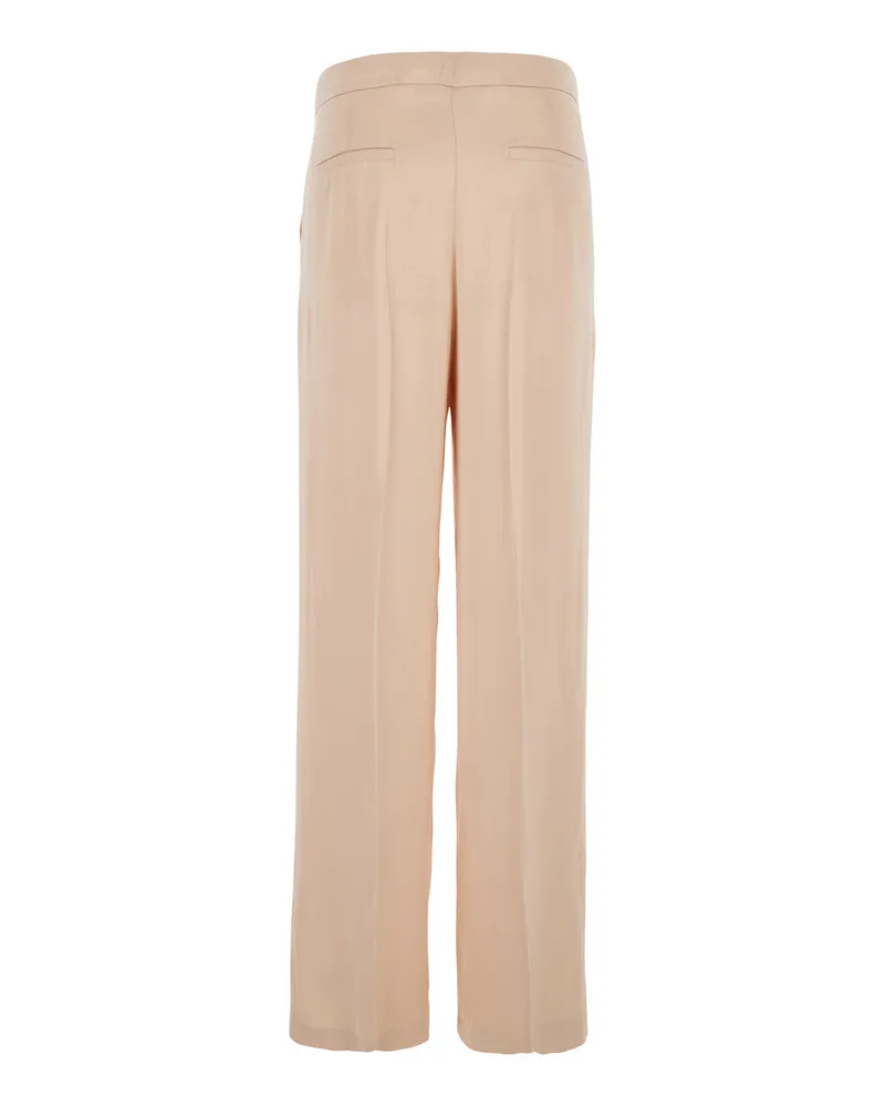 Jucca Women's Pants Pink Viscose Trousers Pink