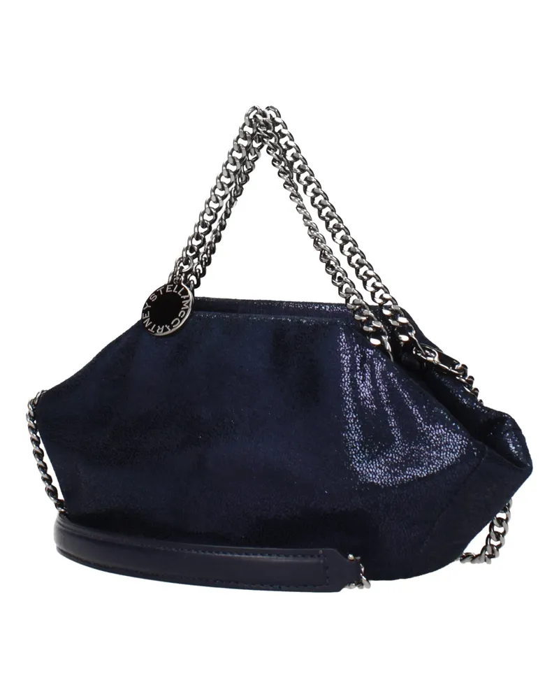 Stella McCartney Women's Blue Leather Handbag Bag Navy