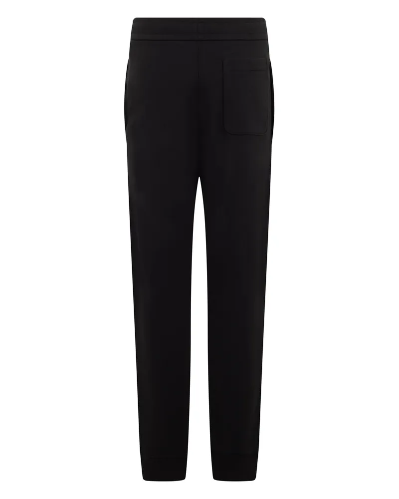 Moncler Men's Track Pants Black Cotton Black