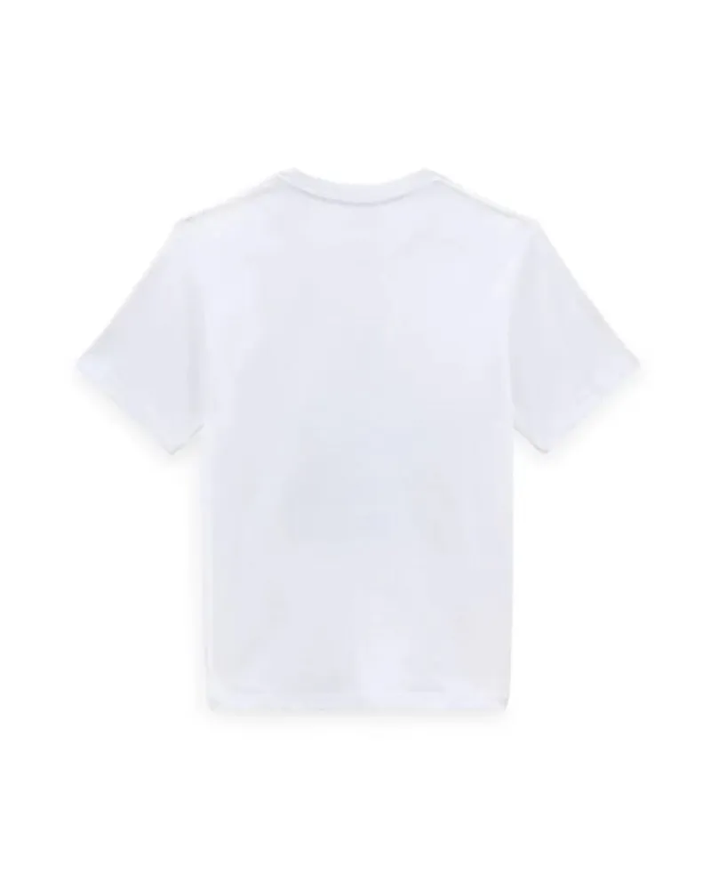 Vans Reflective Checkerboard Flame T-Shirt — White White