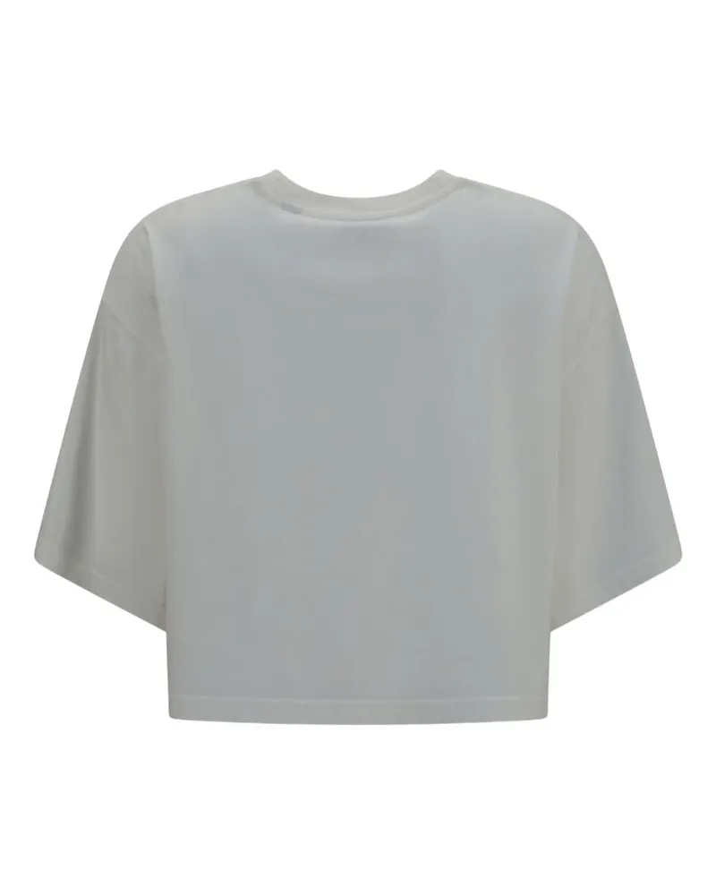 Burberry Logo Cotton T-Shirt — White White