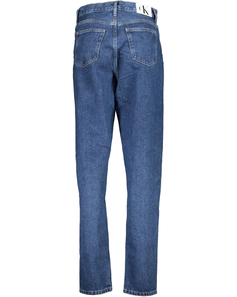 Calvin Klein Cotton Denim Jeans — Blue Blue