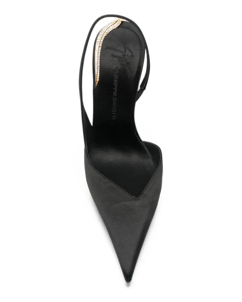 Giuseppe Zanotti Slingback Heel — Black Black