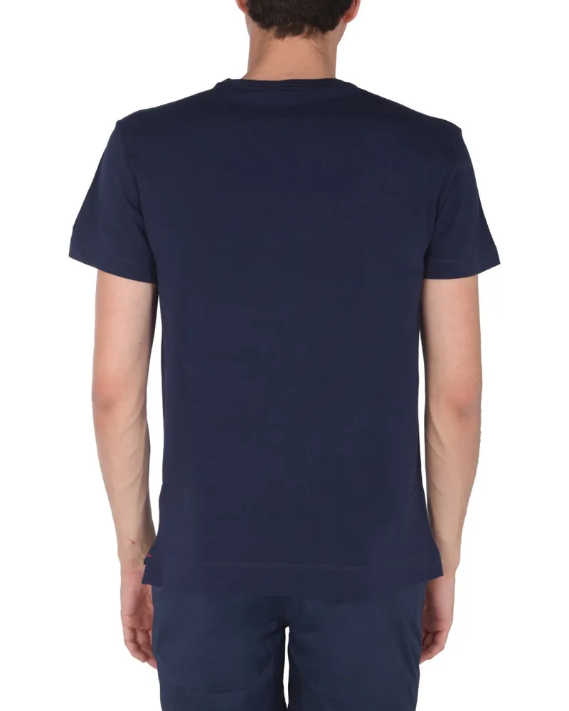 Orlebar Brown Towelling Cotton T-Shirt — Blue Blue