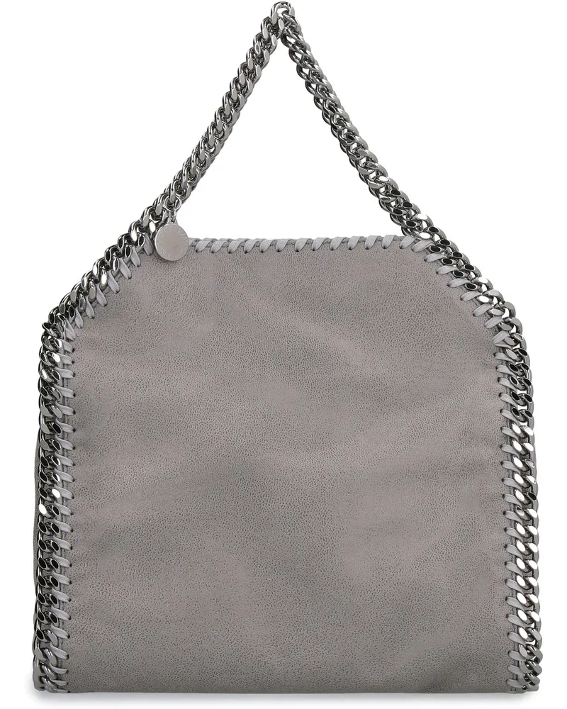 Stella McCartney Women's Tote Falabella Mini Light Grey Polyester Bags Gray