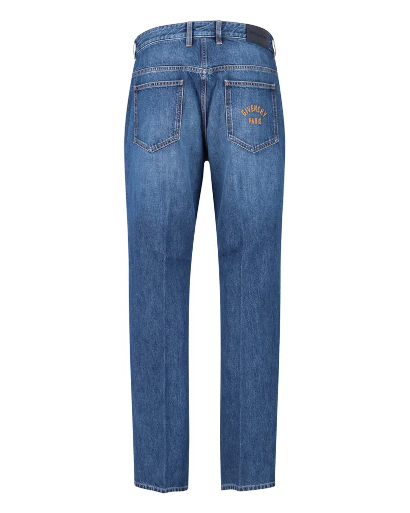 Givenchy Men's Jeans Blue Cotton Blue