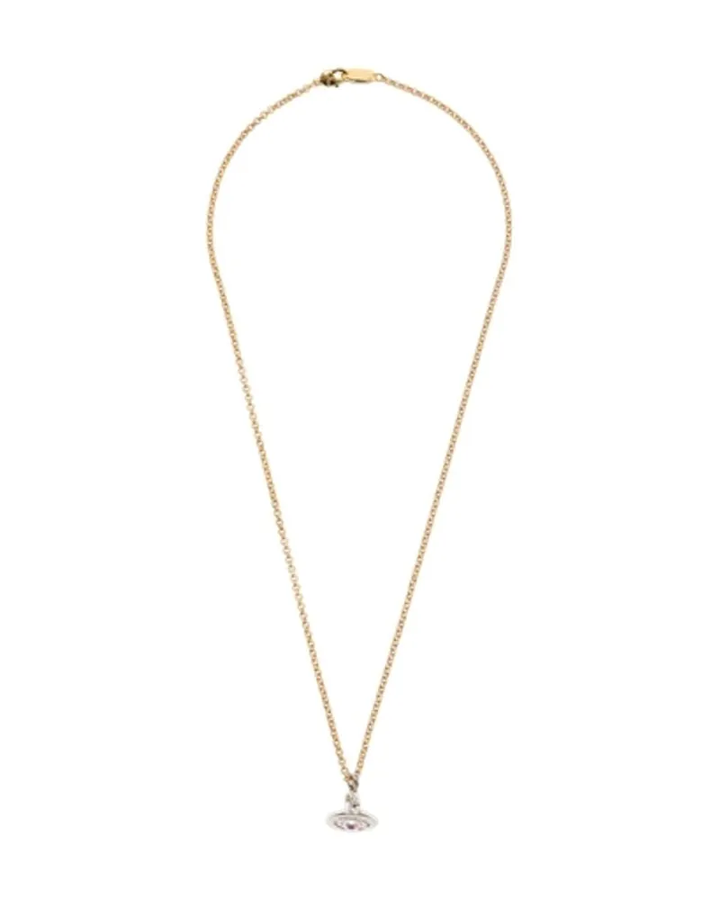 Vivienne Westwood Women's New Petite Orb Necklace Metal Multicolor Jewelry-Watches Necklaces Multicolor