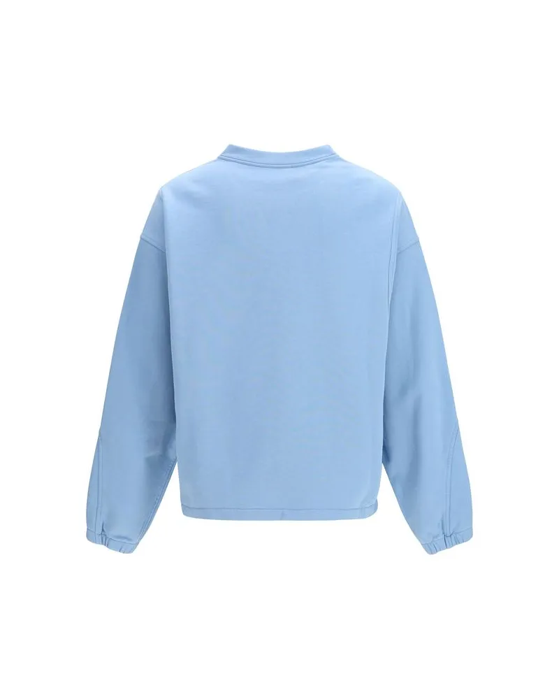 Dolce & Gabbana Men's Blue Cotton Sweatshirt Clothing Blue