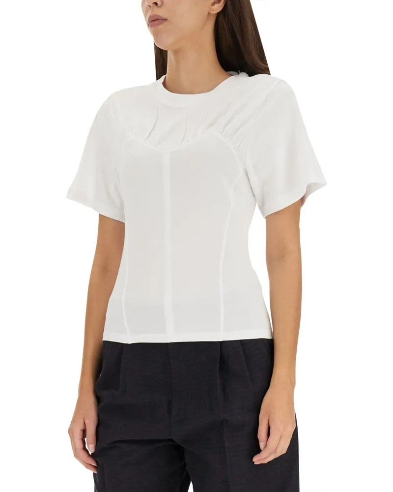 Isabel Marant Trompe-l'oeil Bustier Effect T-shirt — White White