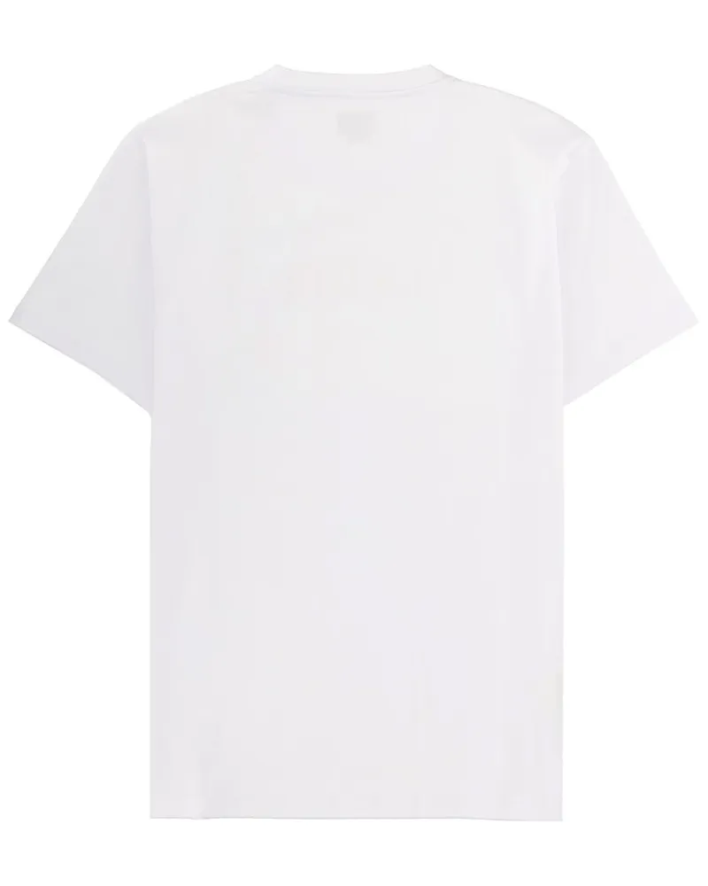 Fendi 3D Logo Cotton T-Shirt — White White