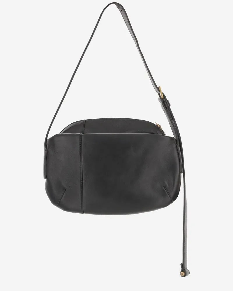 Versace Women's Leather Shoulder Bag Black Black