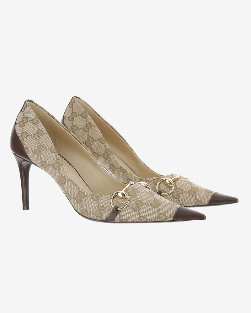 Gucci Donna Pump — Brown Brown