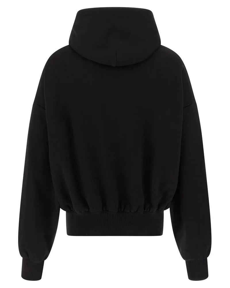 Dolce & Gabbana Men Bicolor Cotton Sweatshirt Clothing Black