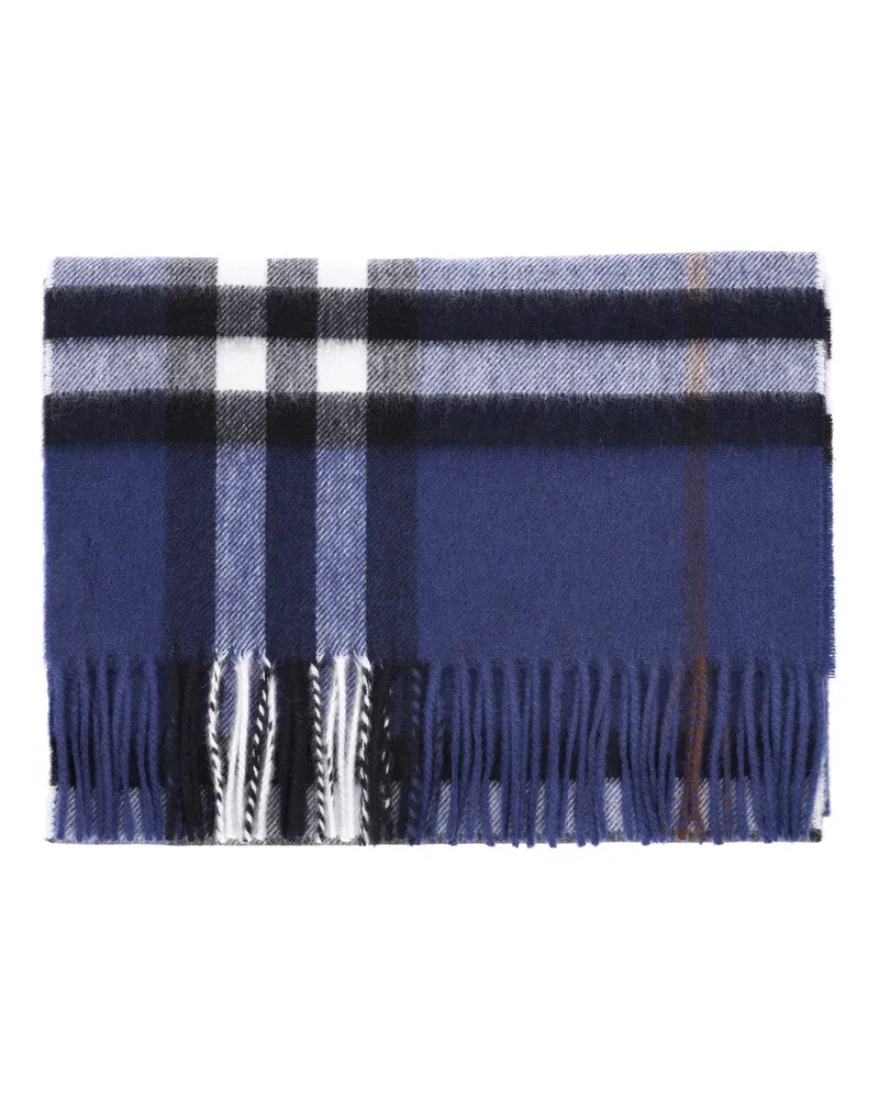 Burberry Women's Scarfs Blue Cashmere Blue