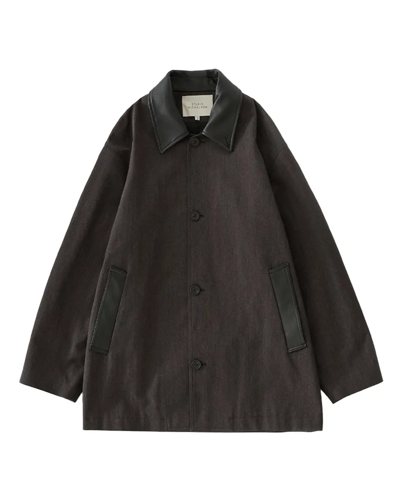 Studio Nicholson Meter Jacket — Brown Brown