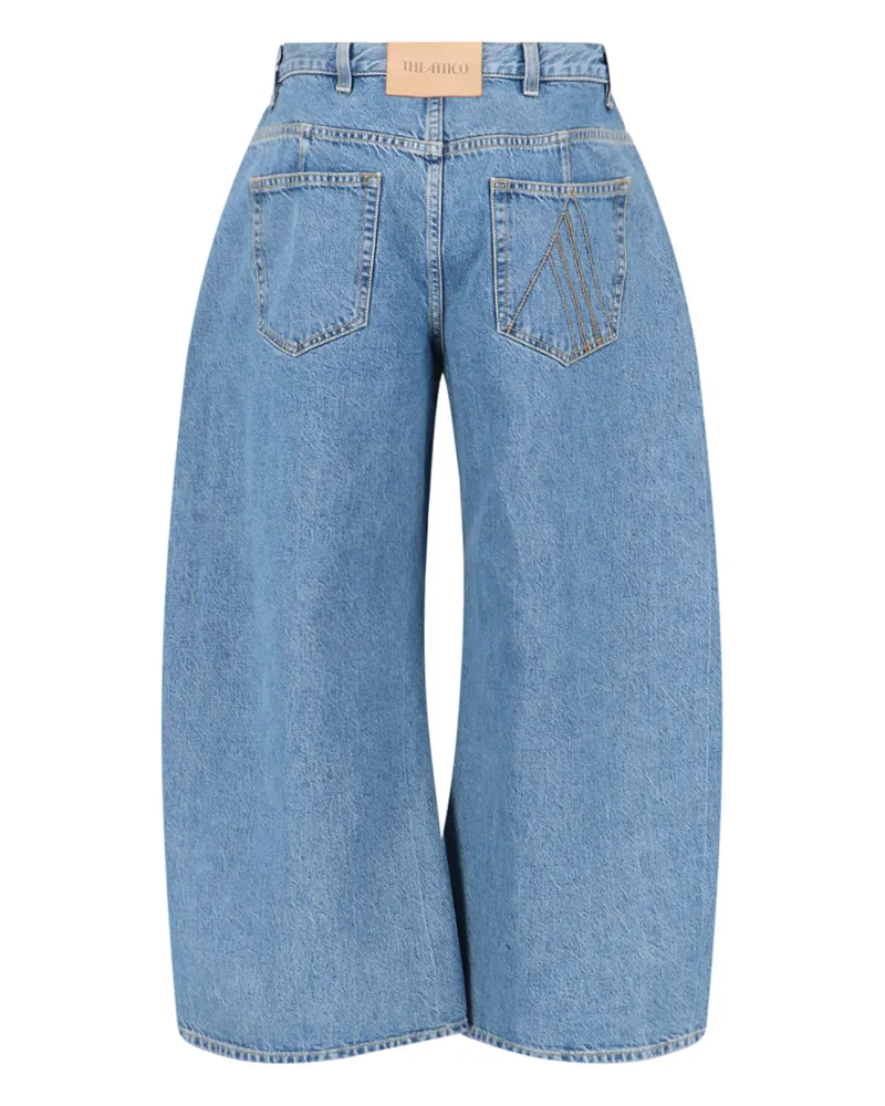 ATTICO Women's Jeans Blue Cotton Blue