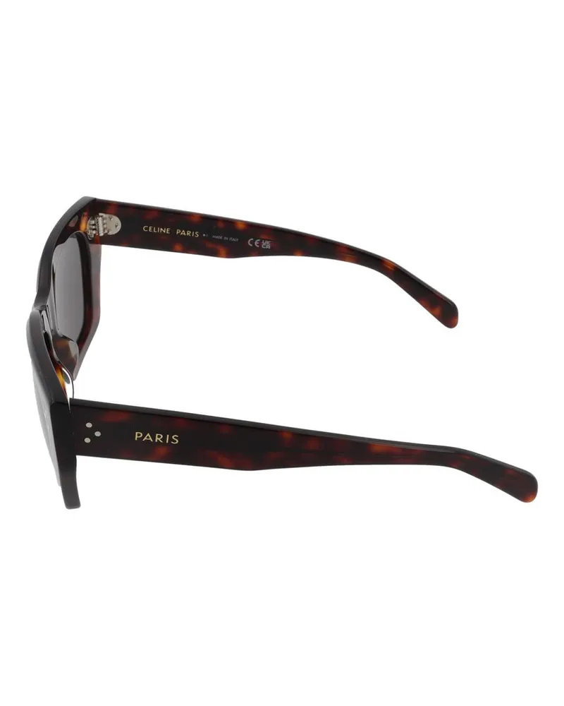 Celine CL40342I Tortoiseshell Square Sunglasses — Tortoiseshell Tortoiseshell