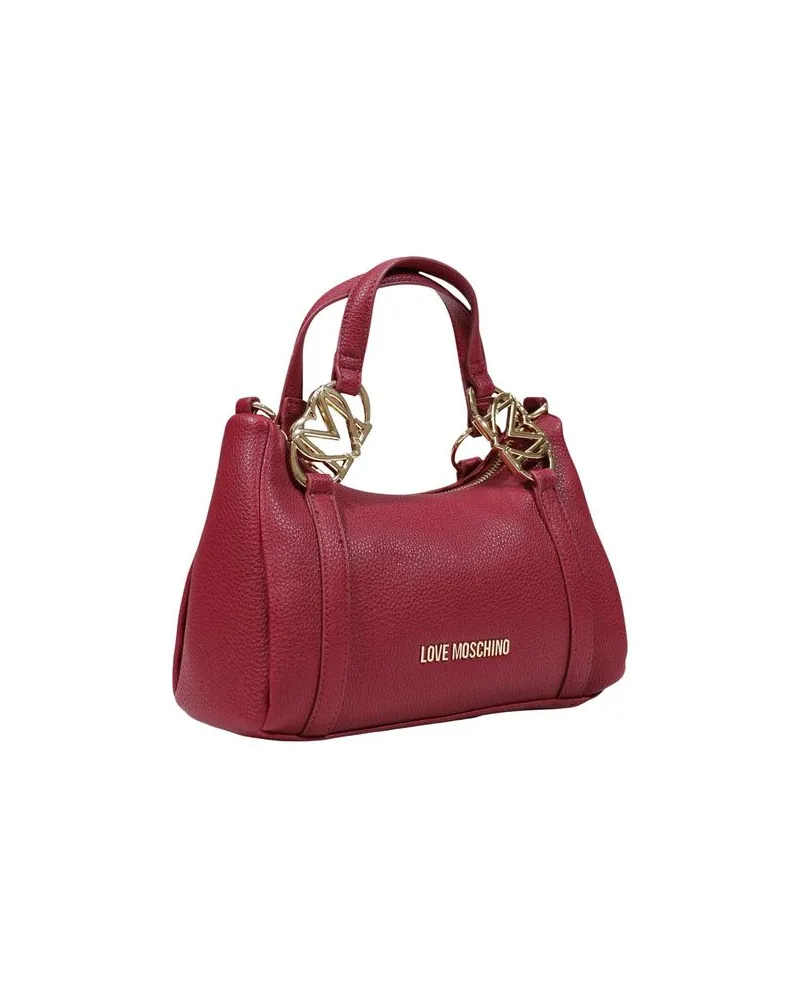 Moschino Women's Purple Polyethylene Handbag Bag Purple